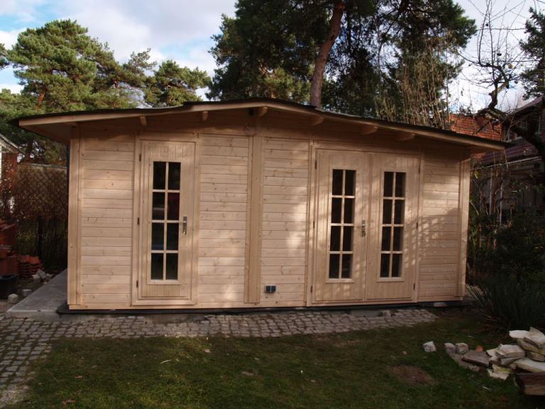Aussensauna mit Geräteschuppen 7.0