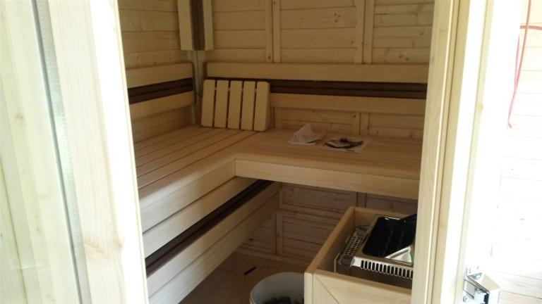 Aussensauna mit Hobbyraum 9.2